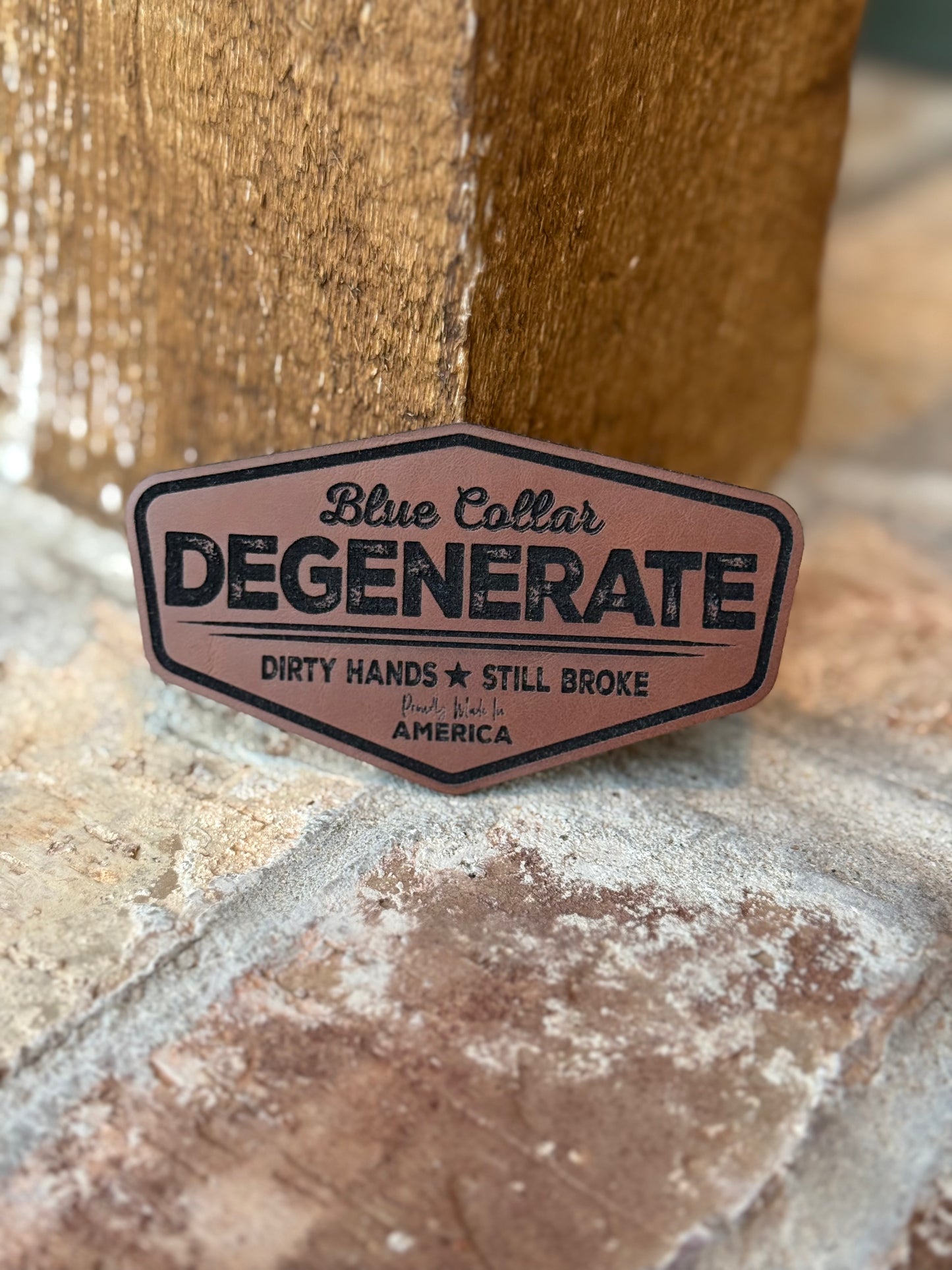 Blue Collar Degenerate Patch