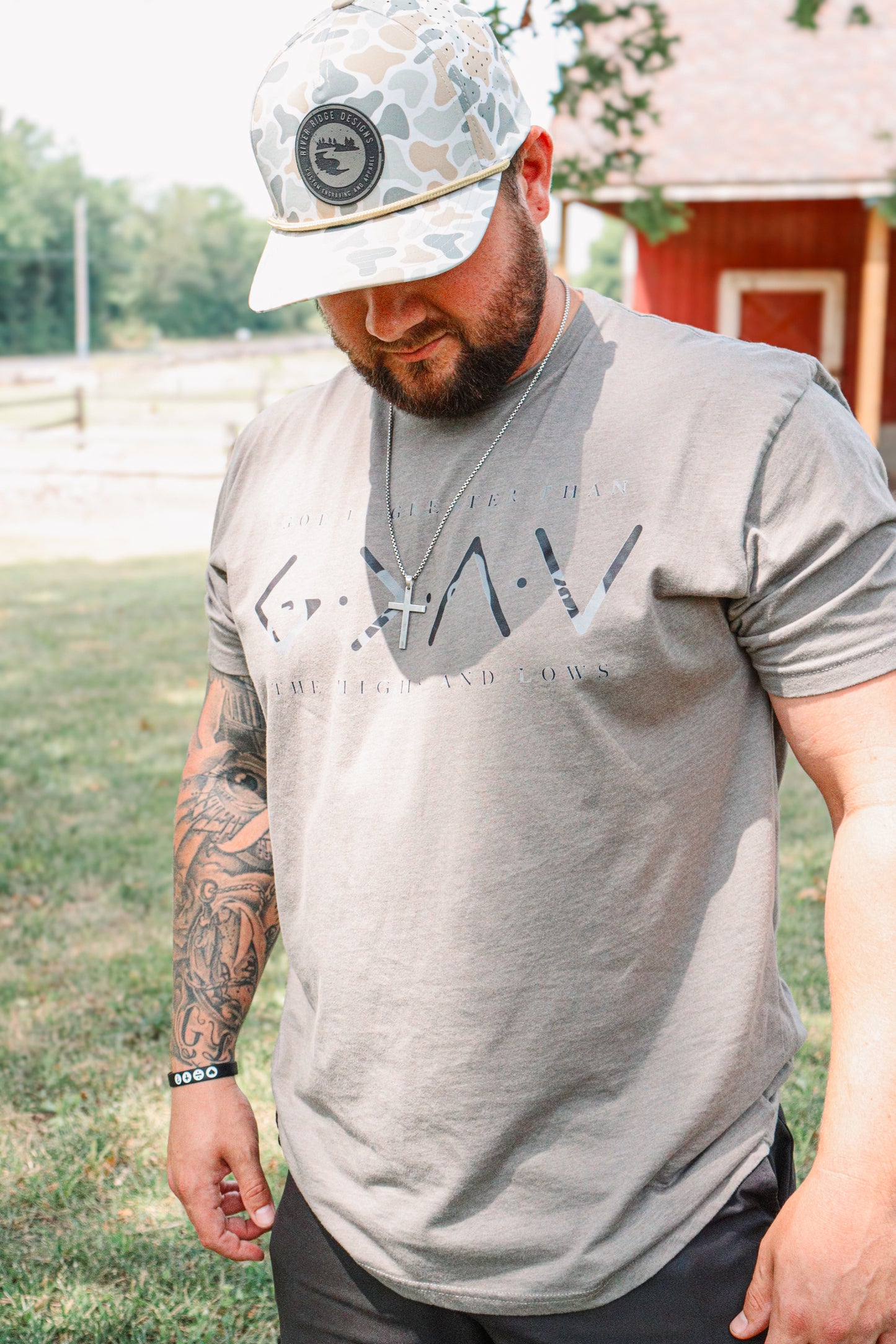 God is Greater Graphic Tee (Horizontal)