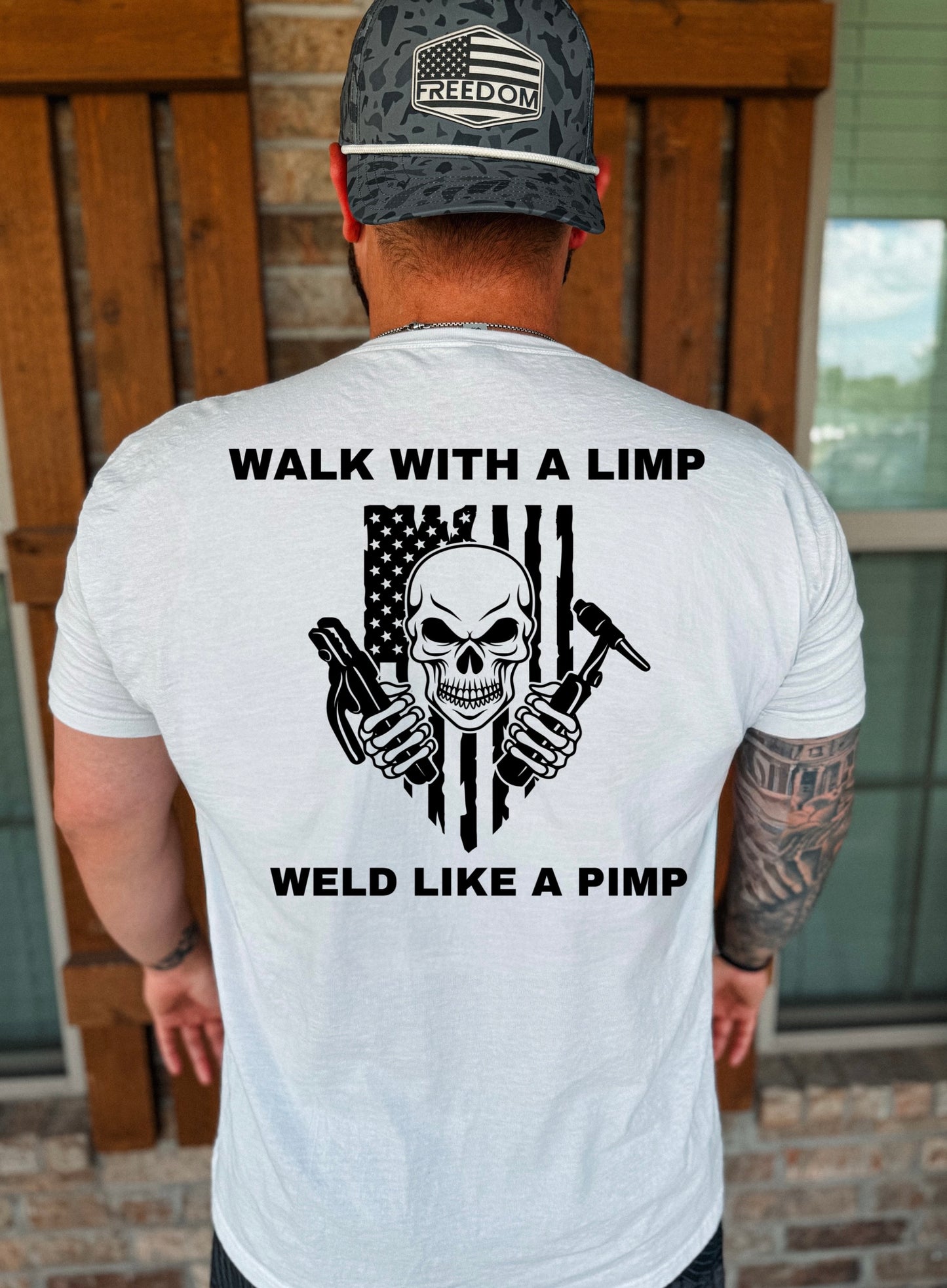 Weld Like A Pimp Graphic Tee