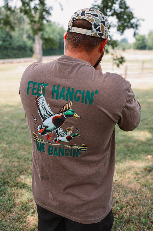 Feet Hangin’ We Bangin’ Graphic Tee