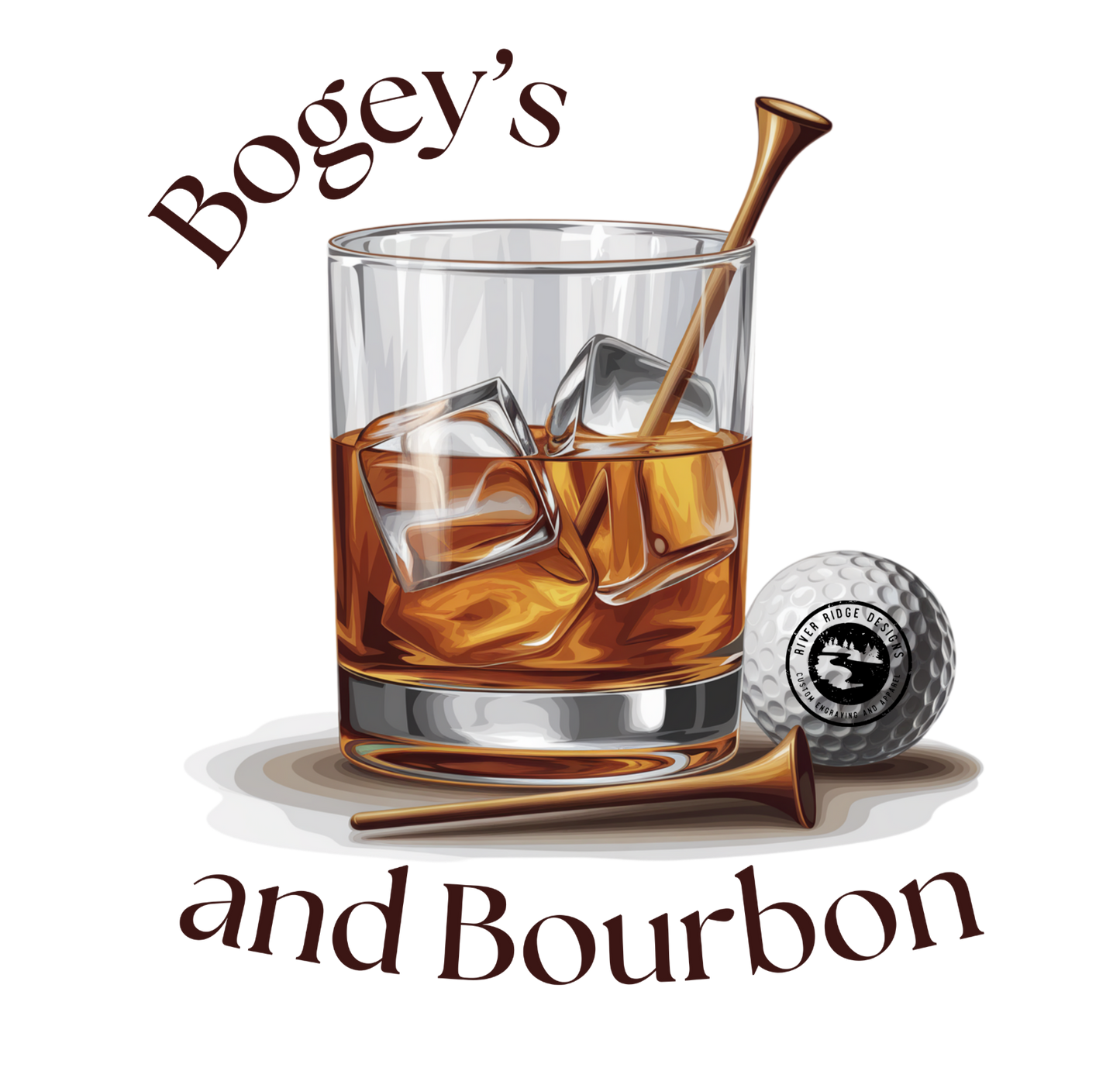 Bogey's and Bourbon Graphic Tee